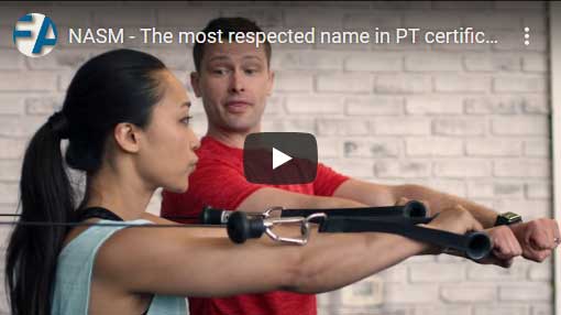 NASM - The most respected name in PT certification