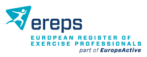 The European Register of Exercise Professionals (EREPS) logo
