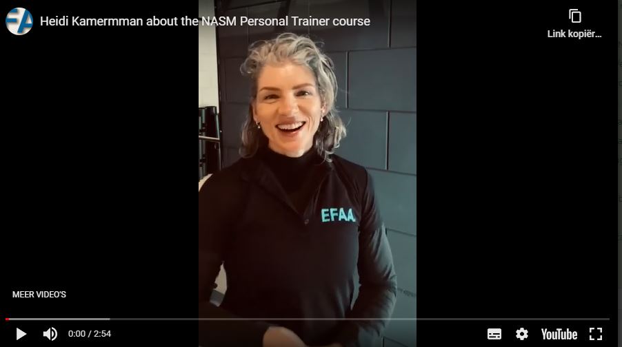 Heidi Kamermman about the NASM PT