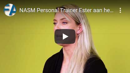 Personal Trainer Ester aan het woord